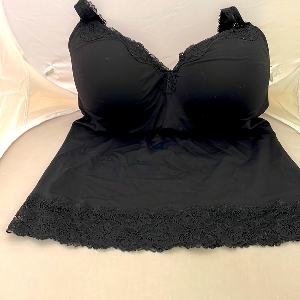 Lace black cami